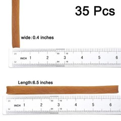 Rubber Bands Large Wide 6.5inch 35pcs Natural color of rubber
