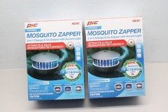 (2)pk PIC 2-In-1 Indoor and Outdoor Mosquito Insect Zapper Charge & Go Portable