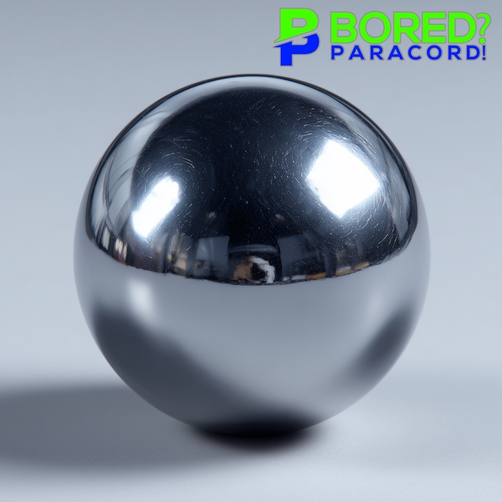 1 1/16″ (26.9mm) Solid Steel Balls – Perfect for Monkey Fists, Crafts & Pinball