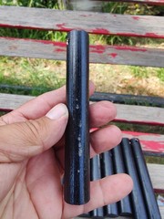 One (1) Ferrocerium Rod 3/4″ X 5″ with defects Mischmetal ferro rod metalmatch