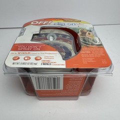NEW SEALED 2011 OFF! Clip-On Mosquito Fan Patriotic Discontinued Kit