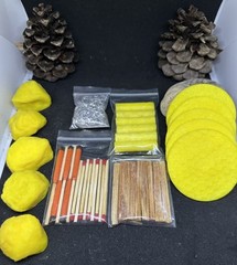 Fire Starting Kit Emergency Bugout Bag Overlanding Camping Magnesium Camping