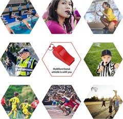 Lightweight Emergency Whistle Set – Perfect for Sports and Outdoor Activities