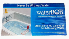 WaterBob 100 gal Emergency Water Storage Drinking Container Home Outage Safe New