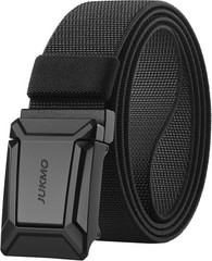JUKMO Tactical Belt Men Stretch Military Nylon 1.5in