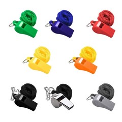 28pcs Trainer Pipe with Lanyard Plastic and Stainless Steel Pipes Bulk…