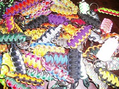 Paracord / Survival King Cobra Key Chain Lot of 5