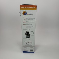 SunRocket Solar Water Heater & Thermos, Heat Water Anywhere! New In Box