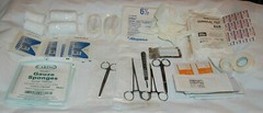SUTURE PRACTICE & FIRST AID ITEMS INSTRUMENTS TURNIQUET MORE SURVIVAL MUST HAVES