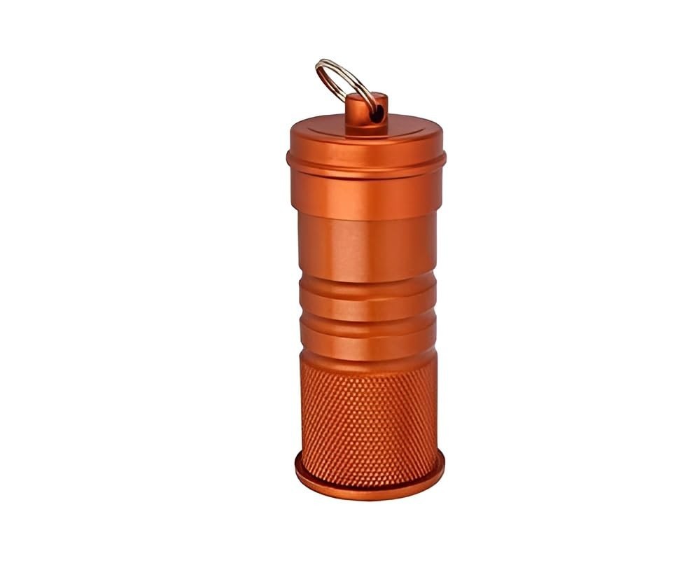 Waterproof Matchbox Canister, Airtight Match Container, Watertight Box Keeps Mat