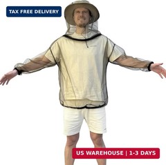 Universal Backpackers Mosquito Net Jacket for Mosquitoes & Bug Protection – Outd
