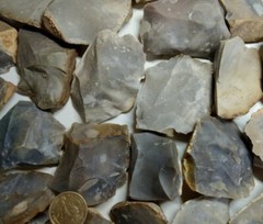 Flint Chert Fire Starting Flint and Steel Knapping – Three Stones