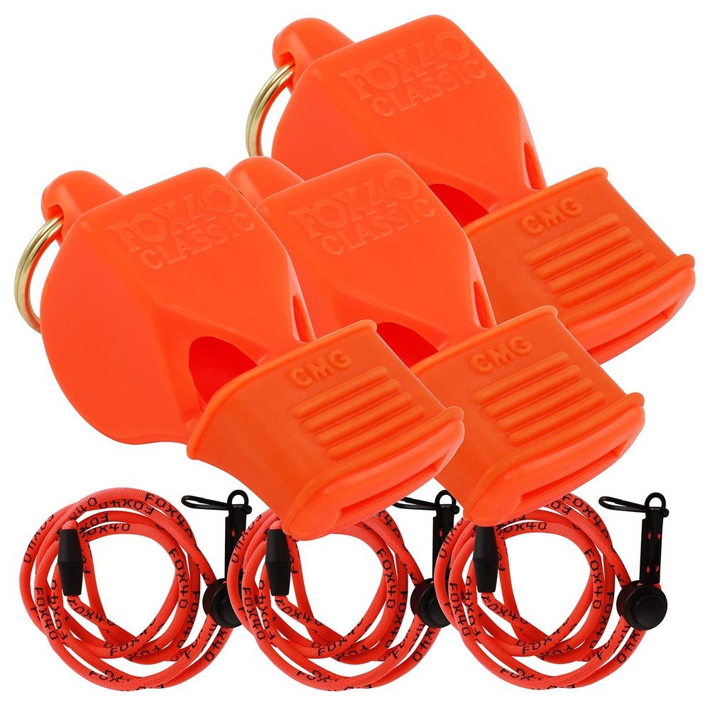 Classic CMG w/Breakaway Lanyard 3 Pack Orange