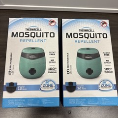 Thermacell Mosquito Repellent E-55 Series Rechargeable w/ 12H Refill Lot Of 2