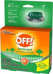 OFF! 75203 6 Count Backyard Mosquito Repellent Coil Refills