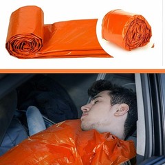 2X Outdoor Survival Sleeping Bag Emergency Thermal Keep Warm Waterproof Camping