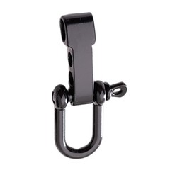 4Pcs Adjustable D Shackles Buckle High Strength Zinc Alloy Bows D Shape Shackles