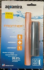 Aquamira Frontier Emergency Filter & Straw