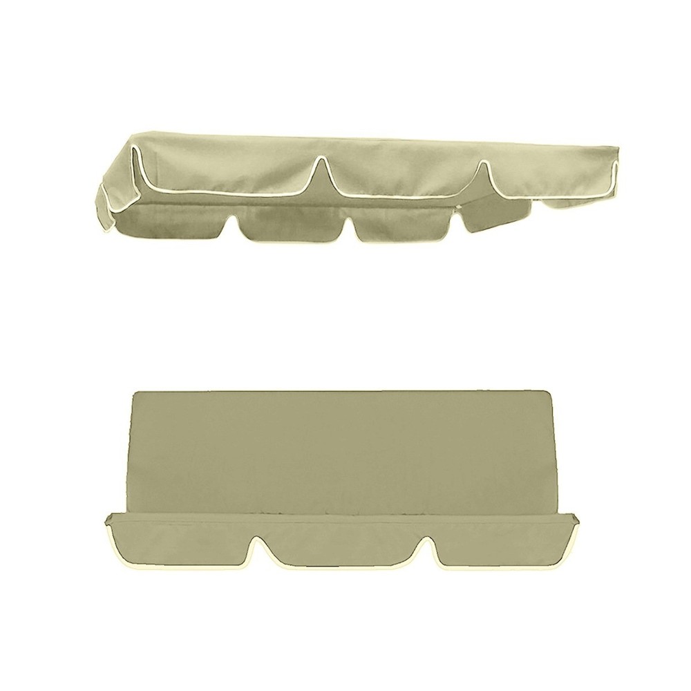 Two Or Three Seater Waterproof Oxford Fabric Canopy For Garden Swing Seat Cover