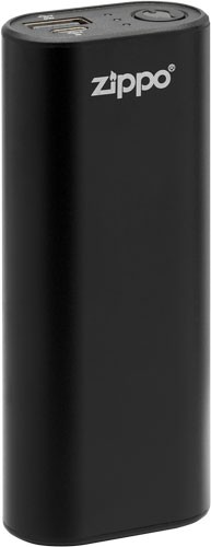 Zippo HeatBank 6 Rechargeable Hand Warmer Black USB Compatible