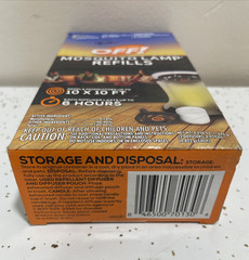 NEW OFF! Mosquito Lamp Refills 2 Repellent Diffusers 2 Candles
