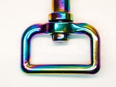 Rainbow Leash Clip – Swivel Snap Hook for Dogs, Paracord, Webbing, Bags, DIY