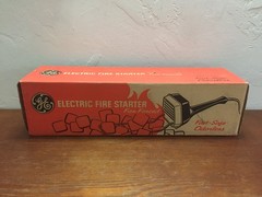 Vintage General Electric Fire Starter Fan Forced Model FS1 – New