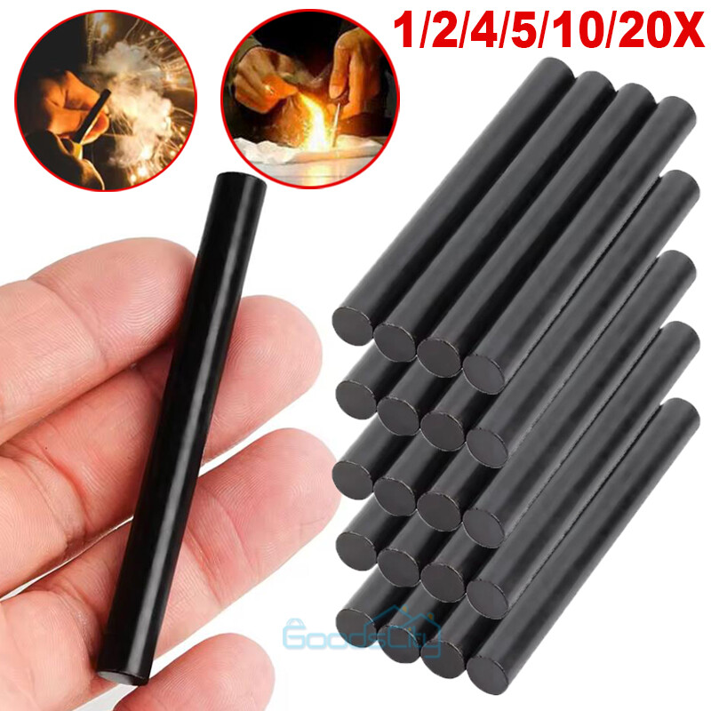 LOT Huge 1/2 x5″ Magnesium Ferro Rod Fire Starter Emergency Ferrocerium Survival