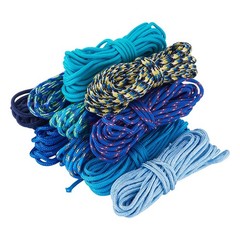 Beadthoven 10 Colors 2mm Paracord Rope 131ft Blue Paracord Cords Bracelet Mak…