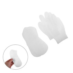 8 Pcs Repairing Hand Masks Moisturizing Socks for Feet Silicone Gloves