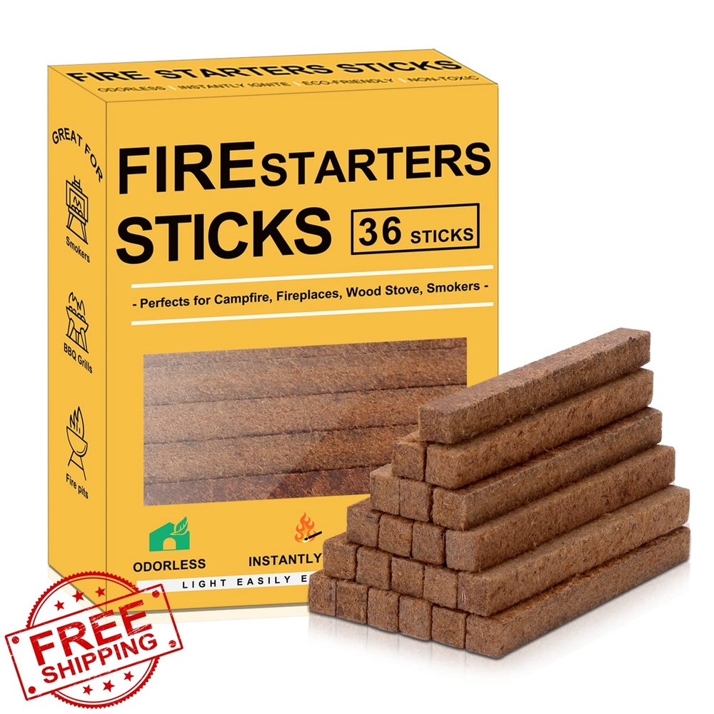 Realcook Natural Fire Starter Cubes 36 Count