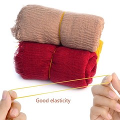 Wobe 1000pcs Rubber Bands, Bank Paper Bills Money Dollars 6mm-1000pcs, Yellow
