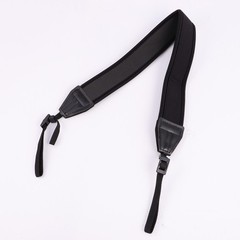 Black Widened Strap Binoculars Lanyard Camera Shoulder Neck Hanging Rope