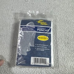 NWT The Weather Station Emergency Poncho, One Size Fits All