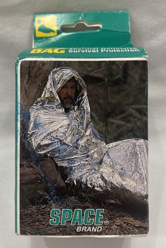 Space Emergency Bag Personal Thermal Reflective Survival Protection MPI 36″x 84″