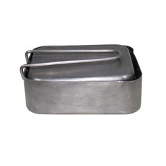 Original British Army Mess Tins Kit Aluminium Cooker Military Camping