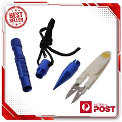 Aluminum Alloy Paracord Fid Set & Stainless Steel Marlinspike Leather Tools