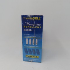 Thermacell Mosquito Repellent Refills 48 Hours (4 fuel cartridges and 12 mats)