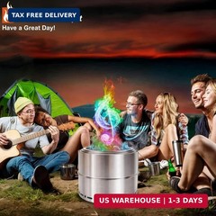 HGD (30 Pack) Magic Campfire Fire Color Changing Packets for Fire Pit, Indoor/Ou