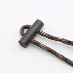 Small Ferro Rod Survival Drilled Flint Fire Starter with Toggle Hole for Para…