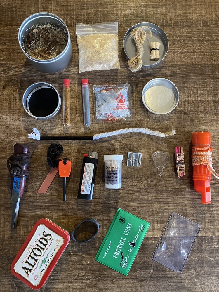 FIRE STARTER KIT / SURVIVAL / BUSHCRAFT / PREPPER / EDC 🔥/ Light It Up!
