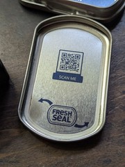 EMPTY Camel Mint Snus Tin Set (2) w/ Phrases 3″ Crafts/Survival/Fishing Storage