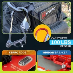Fire Escape, Emergency Escape Tool, Seatbelt Cutter, Window Breaker, Multi To…