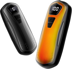 Hand Warmer Electric Set of 2 Pocket Warmer Reusable with 6000Mah 5 Heating