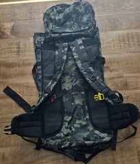NEW Prep Store 70L Survival Backpack Emergency Hiking Camping Bug Out Pack Camo