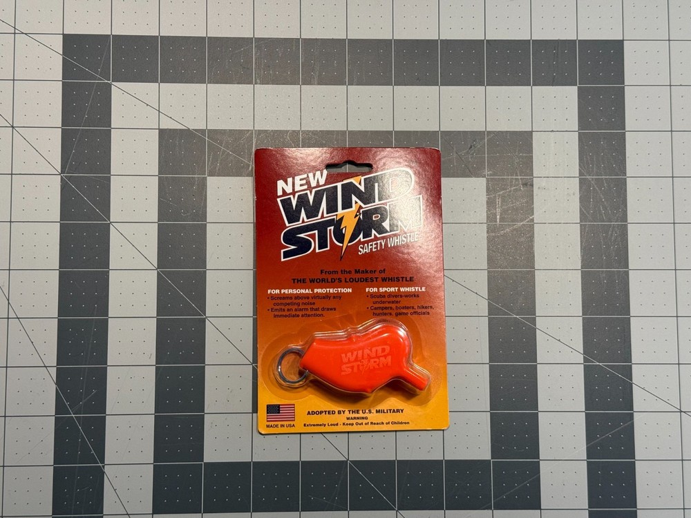All Weather Safety Whistle Wind Storm Extremely Loud Wet Dry And Underwater-Use