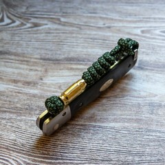 Brass Metal Beads EDC Lanyard Bracelet Paracord Jewelry EDC Outdoor Tool DIY