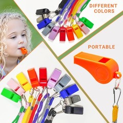 Pipe, 10 pieces, referee pipes, sport pipes color mix