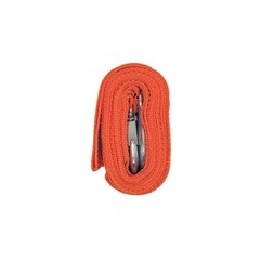 13ft 3300LB Auto Car Orange Nylon Roadside Emergency Heavy Duty Tow Rope Hook