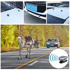 10 Pcs Deer Whistles for Car Deer Whistles for Vehicles Horns Avoids Silver